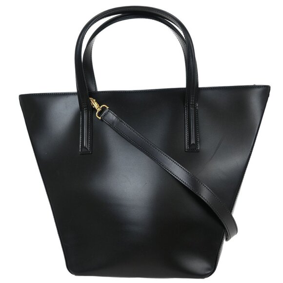 Cartier Black Leather Panthere 2way Tote Handbag - Picture 3 of 12